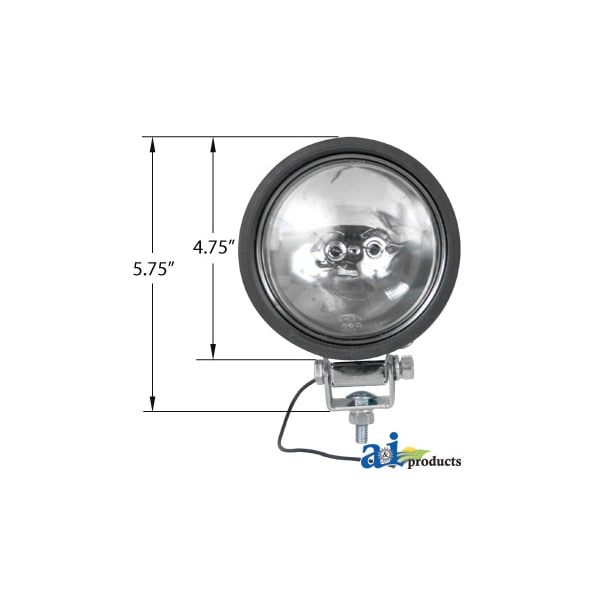 Headlamp, Sealed Beam (12 Volt) 6" x6" x3"